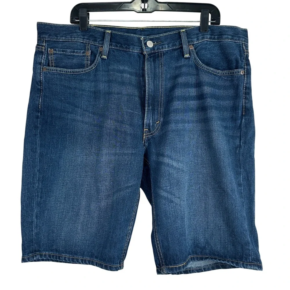 Levi's 541 Athletic Taper Denim Shorts Mens 38 Blue Casual Classic Jorts